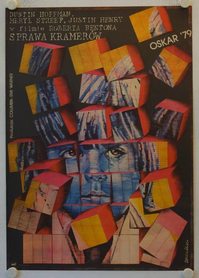 Kramer gegen Kramer originales polnisches Filmplakat